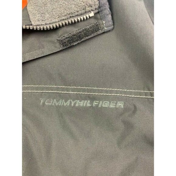 TOMMY HILFIGER Mens Full Zip Quilted Lined Jacket Size L Black - Picture 2 of 9